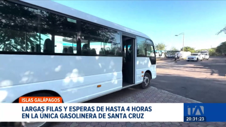Conductores reportan esperas de hasta cuatro horas en la única estación de servicio de la isla; la situación afecta el desarrollo normal de las actividades logísticas y el sector turístico de la zona.