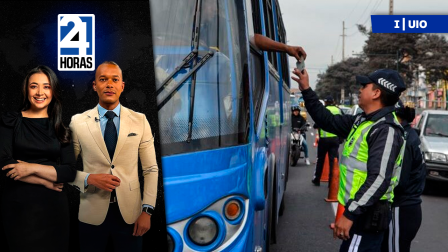 Revise las noticias más destacadas de Quito en la Primera Emisión del Noticiero 24 Horas de este miércoles 8 de abril del 2026. Andrea Samaniego  y Juan Miguel Rodríguez.