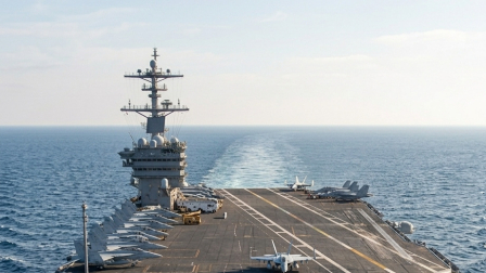 El portaviones USS Nimitz que parece una ciudad flotante