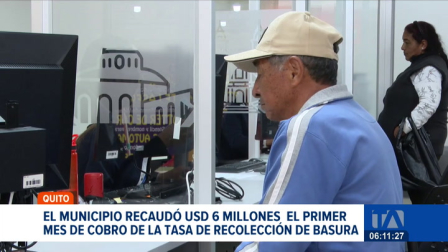 En Quito se $6 millones por tasa de basura en un mes. Pese a la cifra, el 16% de los usuarios no canceló el valor en su planilla. Un reportaje de Stephany Paz