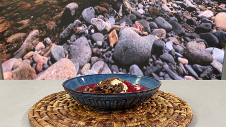 Este miércoles 8 de abril del 2026 preparamos sopa de remolacha, junto al chef Felipe Campana.