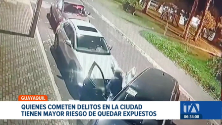 El trabajo entre Segura EP y la Policía Nacional permitió detectar más de cinco mil delitos en Guayaquil en 45 días. Un reportaje de Catalina García