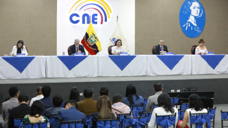 Los cinco vocales del Consejo Nacional Electoral llevan en funciones prorrogadas desde noviembre del 2024.