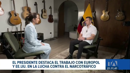 El Primer Mandatario anunció que la cooperación militar de EE.UU. se concretaría este mismo año, como parte de la estrategia de seguridad interna. Un reportaje de Bernarda Cevallos