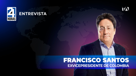 "El 70% de la coca sale por la frontera con Ecuador" detalló Francisco Santos, exvicepresidente de Colombia, sobre la crisis de seguridad regional.