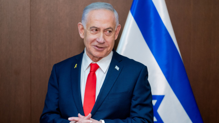 El primer ministro israelí, Benjamin Netanyahu, se reúne con el vicepresidente estadounidense, J.D. Vance, en la Oficina del Primer Ministro.