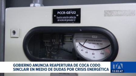 La Ministra de Energía reconoció la proximidad de la recepción definitiva de la central hidroeléctrica. Un reportaje de Fausto Yépez