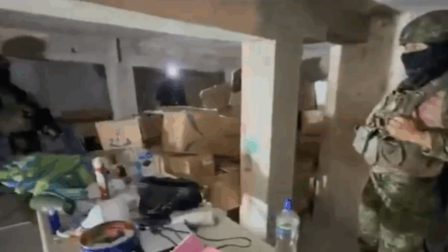 Intervención de las FF.AA. durante operativo