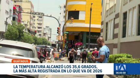 Guayaquil vive su jornada más calurosa del año; la combinación de humedad y alta radiación solar eleva la sensación térmica a niveles críticos. Un reportaje de Camila Guevara
