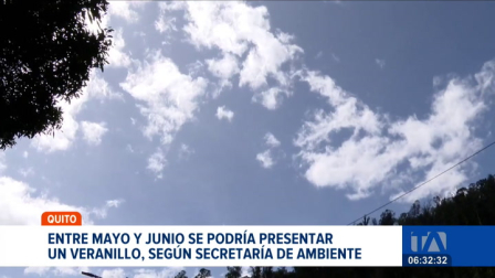 Ante el de veranillo entre mayo y junio en Quito, autoridades municipales busca mitigar los riesgos de las altas temperaturas previstas. Un reportaje de Stephany Paz