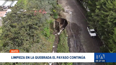 Tras constantes pedidos ciudadanos, el Municipio de Quito inició trabajos en el sector de la quebrada El Payaso en Tumbaco. Un reportaje de Nathalie Jiménez