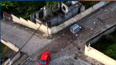 Las lluvias en Quito provocaron afectaciones en el norte de Quito la tarde del lunes 13 de abril.