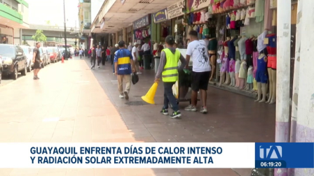 Médicos advierten sobre síntomas del golpe de calor ante temperaturas extremas en Guayaquil. Además conozca como cuidar a las mascotas del calor. Un reportaje de Ricardo Cruzatty