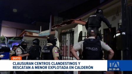 Durante operativos se logró la liberación menor explotada sexualmente en un centro de tolerancia clandestino al norte de Quito. Un reportaje de Brigette Mancheno