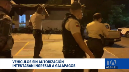 La Policía Nacional detectó un cargamento que intentaba burlar los estrictos controles ambientales y de transporte en el archipiélago. Un reportaje de Diego Añazco