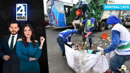 Revise las noticias más destacadas de Guayaquil en la Emisión Central del Noticiero 24 Horas de este, martes 14 de abril del 2026. Con Carlos Sacoto y Valerie Villalva.