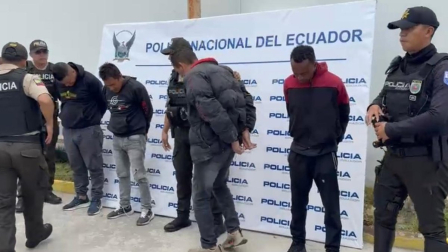 Christian 'Diablito' Lara fue detenido por un presunto robo en el sur de Quito.