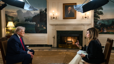 El presidente Donald J. Trump se sienta con María Bartiromo para una entrevista exclusiva.