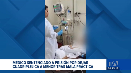 Un año y ocho meses de cárcel para el médico responsable de una cirugía fallida a una niña de 12 años. Se fijó una reparación integral para la familia. Un reportaje de Nathalie Jiménez