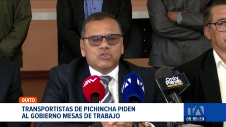 El gremio solicita al Gobierno Nacional atender de forma urgente la crisis de seguridad e informalidad que afecta al sector de transporte. Un reportaje de Brigette Mancheno