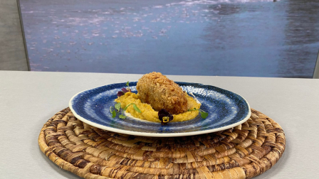 Este miércoles 15 de abril del 2026 preparamos uñas de cangrejo apanadas, junto al chef Felipe Campana.