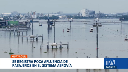 A más de cinco años de su inauguración. la aerovía de Guayaquil opera lejos de su meta. Se plantean sobre la sostenibilidad del proyecto. Un reportaje de Ever Moreira