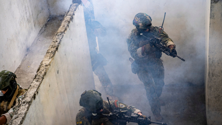 Militares de Ecuador participaron en un entrenamiento táctico con fuerzas de Estados Unidos