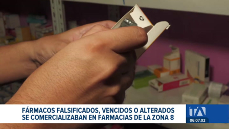 Operativos de control revelaron la venta de medicinas caducadas y adulteradas en la Zona 8 que comprende Guayaquil y Durán. Un reportaje de Camila Guevara