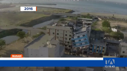 A 10 años del sismo, recorremos uno de los sectores más emblemáticos de Manabí; la zona lucha por recuperar la actividad comercial. Un reportaje de Ricardo Cruzatty