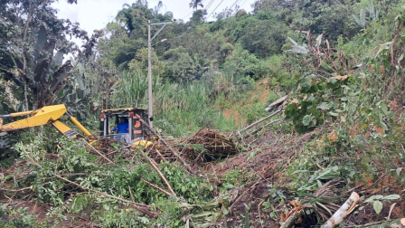 Las vías de Pichincha han resultado afectadas por las lluvias de los últimos días.