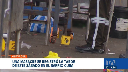 Un nuevo ataque armado perpetrado este sábado sacude al sur de Guayaquil. Las víctimas fueron sorprendidas por sujetos armados en el Barrio Cuba. Un reportaje de Paula Kuhn