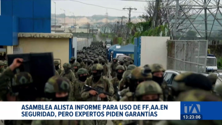 La Comisión de Seguridad de la Asamblea pule el proyecto que permitirá el apoyo complementario de militares a la Policía. Un reportaje de Karen Haro