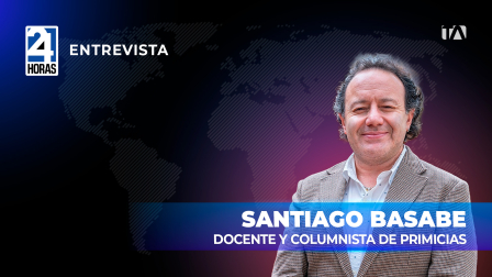 "La crisis de salud se ahonda cada día y el Gobierno no ha podido resolverla" destacó Santiago Basabe, docente y columnista de Primicias, sobre la gestión sanitaria.