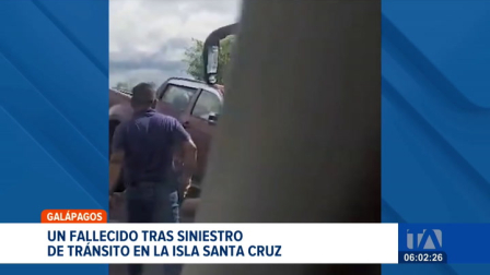 Un triple choque registrado este fin de semana en Galápagos terminó en tragedia. Las autoridades investigan las causas del accidente. Un reportaje de Diego Añazco