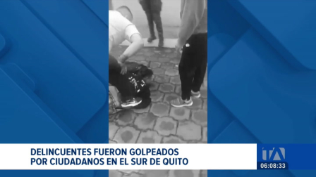 Ciudadanos del sur de Quito castigaron a presuntos delincuentes acusados de robo. Aseguran que la vigilancia vecinal es su única defensa. Un reportaje de Gustavo Jaramillo