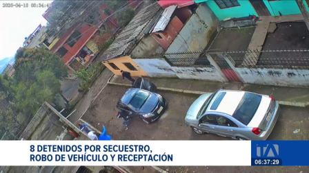 La Policía Nacional detuvo a ocho personas por secuestro y robos de vehículos. Hay un menor de edad implicado. Un reportaje de Juan Miguel Rodríguez