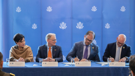 Ecuador y Estados Unidos firmaron un Memorando de Entendimiento