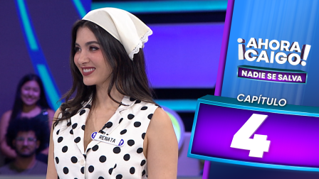 Renata Salem la líder de la noche en el capítulo 4 de ¡Ahora Caigo! Nadie se salva