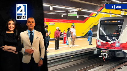 Revise las noticias más destacadas de Quito en la Primera Emisión del Noticiero 24 Horas de este miércoles 22 de abril del 2026. Andrea Samaniego  y Juan Miguel Rodríguez.