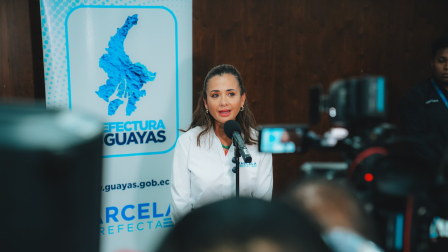 Choque político en Guayas entre Marcela Aguiñaga y Rafael Correa