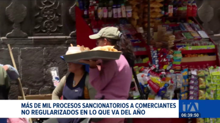 Quito intensifica los controles en puntos críticos como el Centro Histórico. Las autoridades buscan recuperar el espacio público. Un reportaje de Nathalie Jiménez