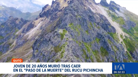 Un excursionista perdió la vida la tarde del miércoles mientras descendía de el Ruco Pichincha. El joven cayó de una altura de 20 metros. Un reportaje de Brigette Mancheno