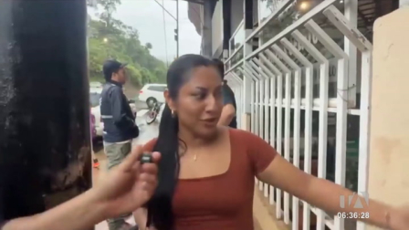 El sistema de alcantarillado de la ciudad de Puyo no resistió el fuerte temporal, provocando que el agua ingresara a los hogares. Un reportaje de Jefferson Santos