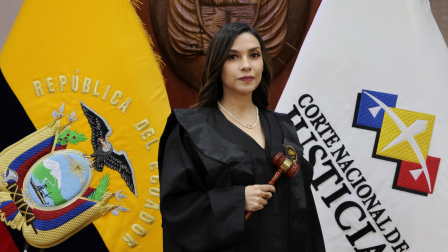 Mercedes Caicedo Aldáz fue designada como nueva presidenta del Consejo de la Judicatura.