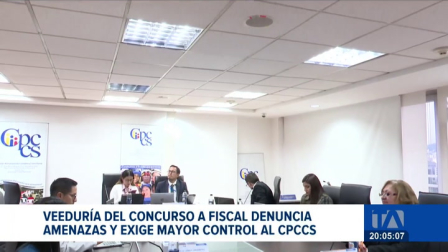 El funcionario ingresó un oficio al CPCCS exigiendo que el organismo asuma responsabilidad sobre las actuaciones de la Comisión de Selección; el proceso avanza bajo fuertes presiones.