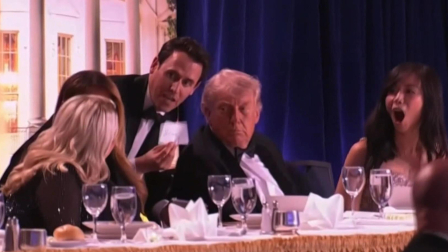 El presidente de EE.UU., Donald Trump, dijo que el tirador que irrumpió en el hotel donde participaba en una cena con corresponsales en Washington fue "interceptado" y detenido.