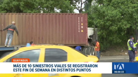 Las autoridades reportan una jornada de alta accidentabilidad que dejó heridos de gravedad y daños materiales considerables.  Un reportaje de Camila Guevara