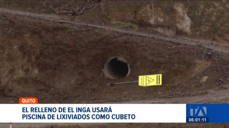 Ante la urgencia por espacio para la basura de Quito, el Municipio habilitará una de las piscinas de tratamiento para depositar desechos. Un reportaje de Stephany Paz