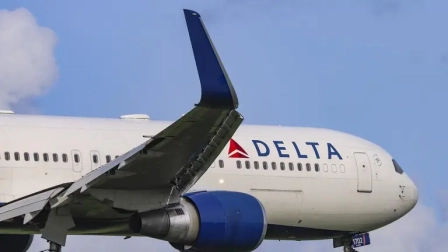 Una mujer dio a luz en medio de un vuelo en un avión de Delta Airlines