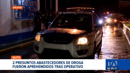 La Policía Nacional capturó a dos sujetos señalados como los principales proveedores de estupefacientes en el centro de Quito. Un reportaje de Brigette Mancheno